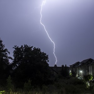 Fotograf Düren Blitz bei Unwetter