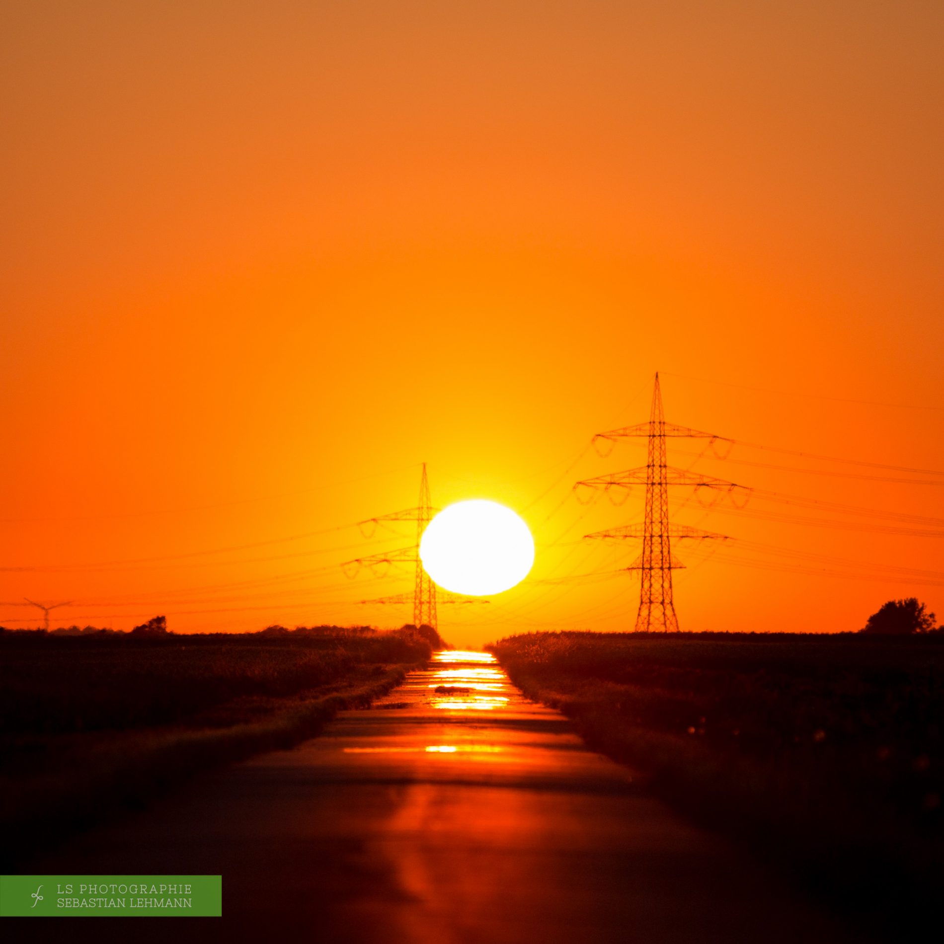 Fotograf Düren - Weg in den Sonnenuntergang