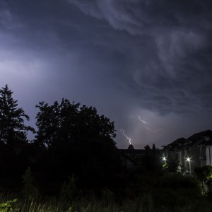 Fotograf Düren Blitz bei Unwetter