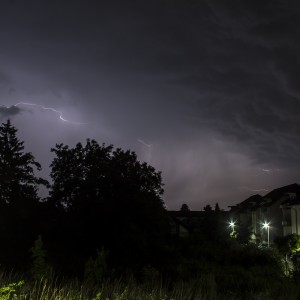 Fotograf Düren Blitz bei Unwetter