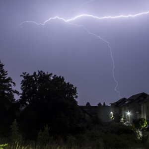 Fotograf Düren Blitz bei Unwetter