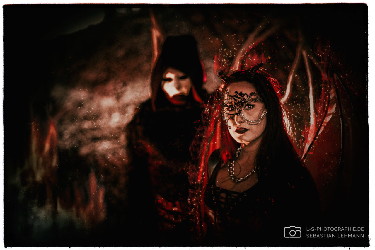 "Demons on Fire" Portrait Models: Stefan, Miriam | Bild: LS Photographie - Sebastian Lehmann